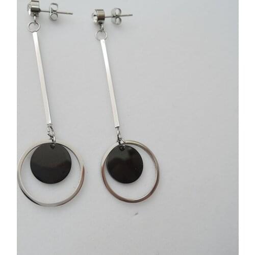 High quality top fashion anti-allerge earring, 100% stainless steel earring