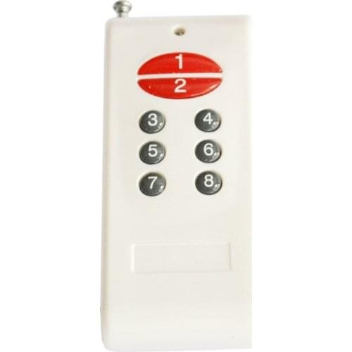 Xuanlongyuan 500M Long Range 8CH RF Transmitter 8 CH Channel RF Wireless Remote Contro ,315/433.92MHZ/ /lamp/Garage Door/shutter