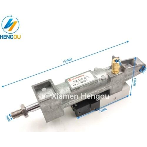 1 Piece Free Shipping Heidelberg Cylinder Valve Unit D20 H25 SM74 PM74 Printing Machine H2.335.001