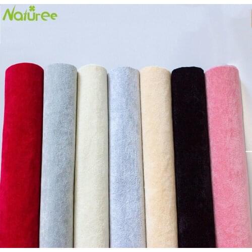 50cm*145cm Self-adhesive Ice Flocking Flannel Sticky Fabric Wallpaper Jewelry Box Display Plush Adhesive Cloth