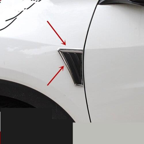 For Honda Vezel Chromium Fender Side Sticker CA044