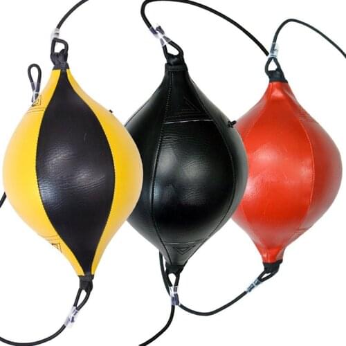 Boxing Ball PU Punching Ball With Inflator Pump Hook Double End Boxe Speed Training MMA Muay Thai Fitness Home Gym Equipment