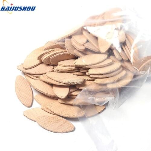 100PCS No. 0#10 # 20# Assorted Wood Biscuits For Tenon Machine Woodworking Biscuit Jointer