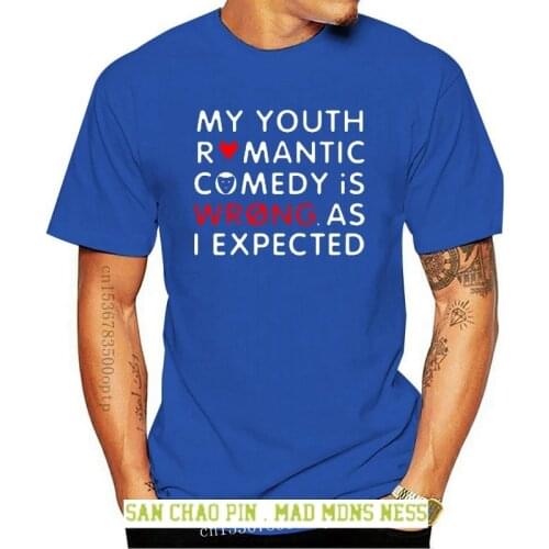 Oregairu My Youth Romantic Comedy Is Wrong Anime Manga T Shirt Tee New T Shirts Funny Tops Tee New Unisex Funny Tops