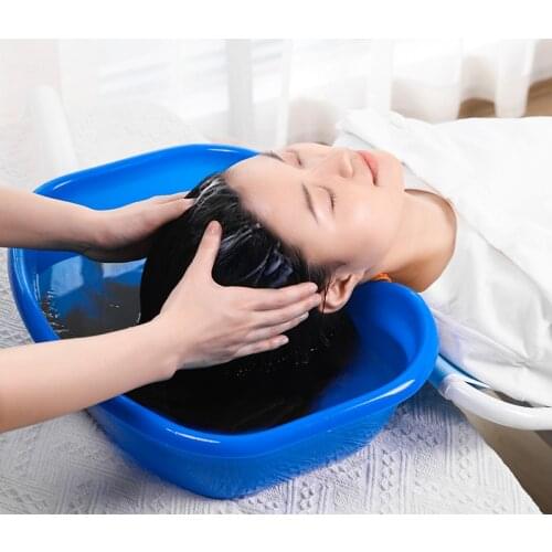 Creative Household Shampoo Basin Portable Care Hairdressing Pot Old People Patient Children Assist Convenient Clean Tank