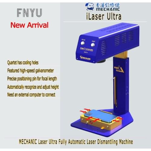 Laser Dismantling Machine MECHANIC iLaser Ultra Automatic Ldentify Positioning Marking DIY Sign Engraving Phone Repair Tool