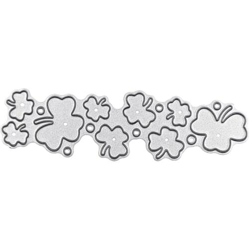 Easter Clover Metal Cutting Dies Stencil Scrapbooking DIY Album Stamp Paper Card