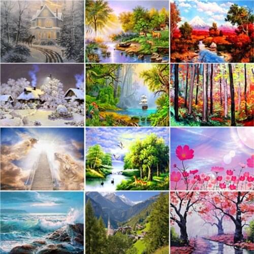 11/14/18/16/22/25/28ct color aida choose cross stitch kit embroidery, cross stitch, home decoration