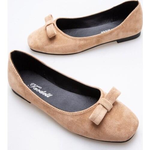 2020 New Fashion Metal Womens Flat Shoes Office Simple Design Solid Round Toe High Quality Basic Womens Casual Shoes W33-39