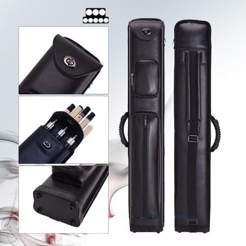 New Arrival 3x5 Pro Pool Cue Case 3 Butts 5 Shafts Carry Billiard Pool Cue Stick Professional Portable Carrying Case