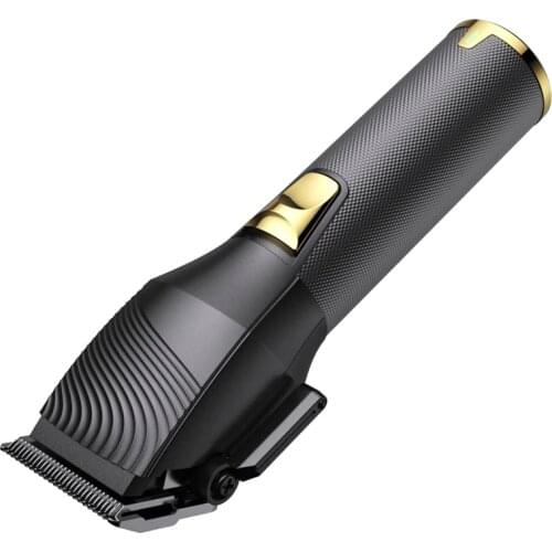 Professional rechargable low noise hair clipper barber shop salon machine hair trimmer adjustmental electric hair cutting tool