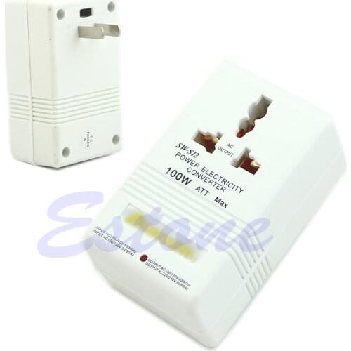 Professional 220/240V To 110/120V Power Voltage Electricity Adapter Converter