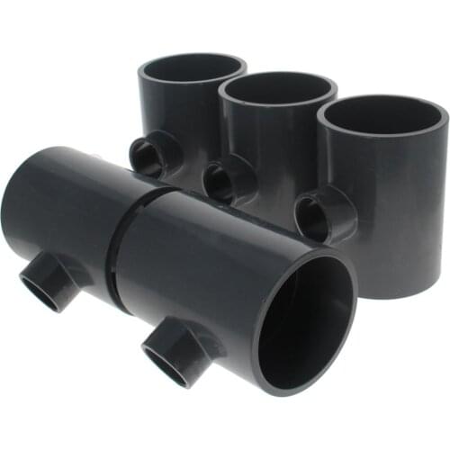 MroMax Home Improvement PVC Connectors 11*10*3/3.8*3.8*3.6/4.5*4.5*4mm 63x25mm/63x32mm/ND32/ND40 Hardware Components 1/2/3/5pcs