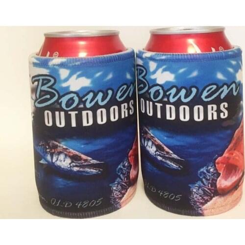 200pcs/lot Custom Stubby Beer Cooler Bag Neoprene Bottle Holder Thermos Ice Packs Can Cooler Wedding Australia Stubby Holder