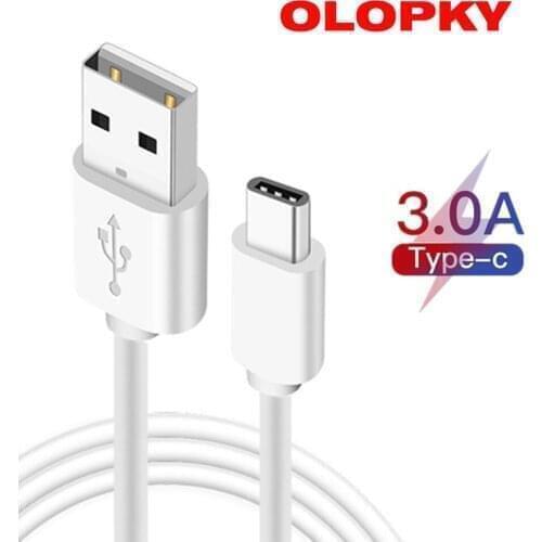 USB Type C Cable Charging USB C Data Cord Usb-C Charger For Samsung S10 S9 S8 Xiaomi MI 8 A2 Redmi Note 7 Type-C Cable