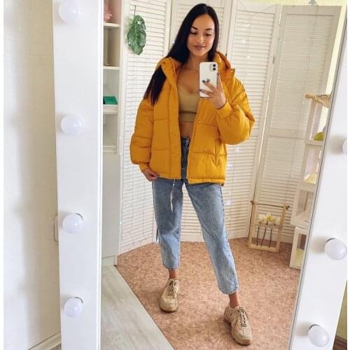 Womens Parka Casual Outwear Autumn Winter Hooded Coat Winter Jacket Women Hooded Coat Fashion 2020