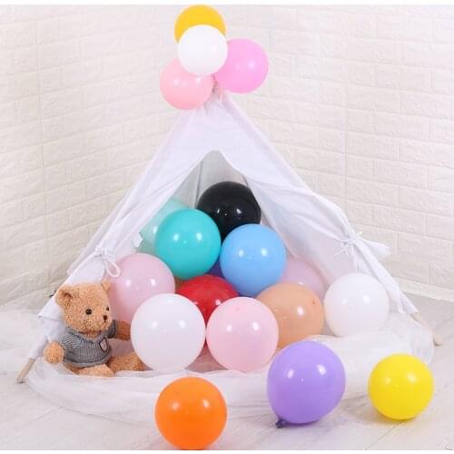 2.8g 10pcs Latex Helium Birthday Balloon Wedding Christmas Decoration Party Ballon Thickening Ball for Childrens Toy