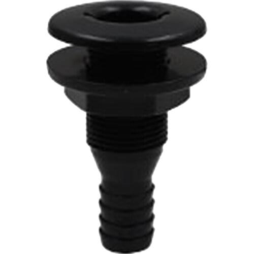 5/8'' Black Plastic Marine Yacht Bilge Pump Thru-Hull Fittings for Boat Accessories