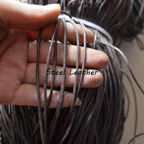 50m/lot Approx 1.8mm brown nylon rope cords for jewelry making nylon strings ropes diy bracelets necklaces findings material