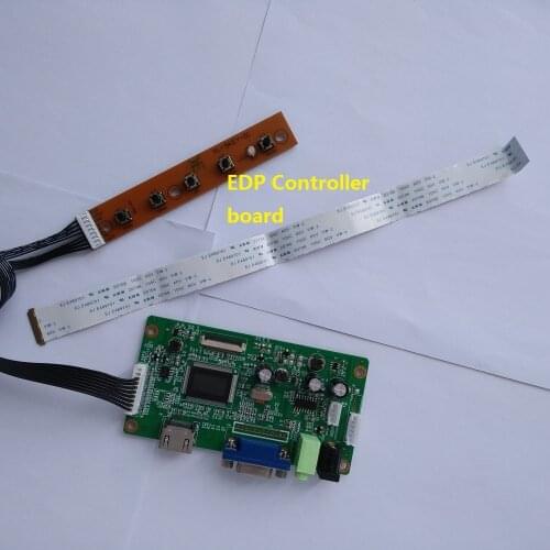 For B140XTN02.E 30Pin EDP LED monitor 1366×768 SCREEN display KIT VGA HDMI 14" DIY LCD DRIVER Controller board