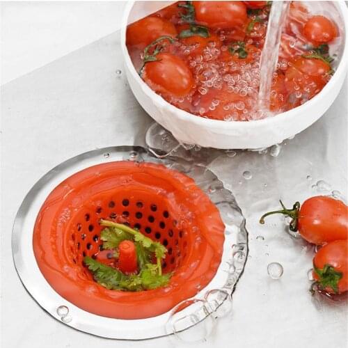 Kitchen Sink Filter Tank Kitchen Mesh Shower Drain Kitchen Bathroom Accessories