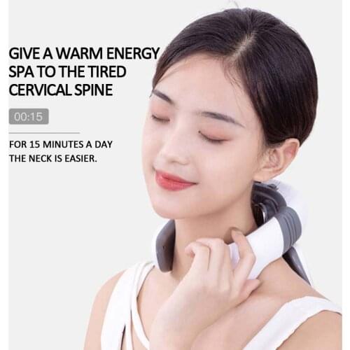 Neck Massage Multifunctional Electric Shoulder Cervical Massagr Back relax Relieve Fatigue Pain Neck Protector Apparatus