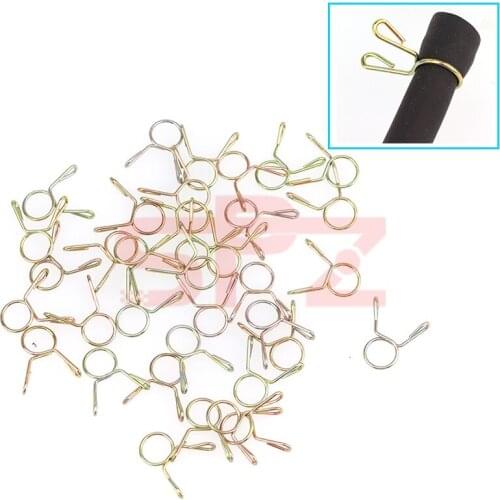 Motorcycle Gasoline Pipe Circlip Tubing Clamp Tubing Clip Tubing Clamp Fuel Pipe Tubing Spring Clip M8