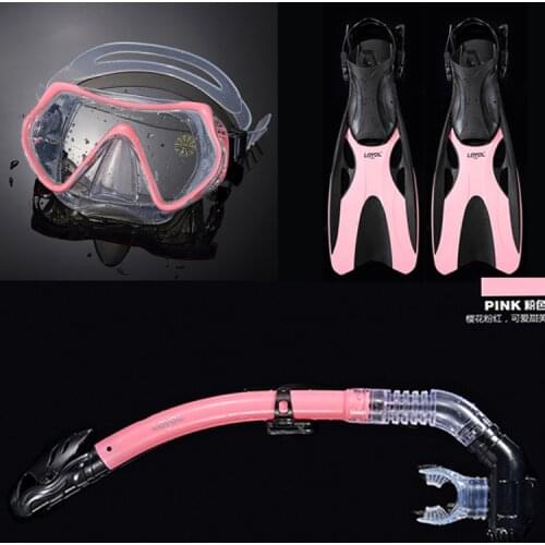 Loyol adult diving glasses snorkel suit mirror snorkeling Sambo full dry children snorkeling equipment supplies