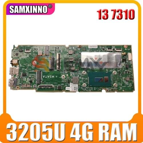 Original Laptop motherboard For DELL Chromebook 13 7310 Core 3205U 4G RAM Mainboard CN-0RFG90 0RFG90 4PD04F010001-MB 14271-1