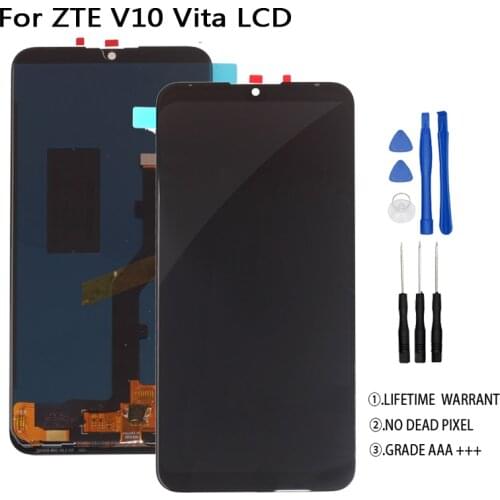 Original LCD For ZTE Blade V10 LCD Display Touch Screen Digitizer Assembly Replacement With Frame For ZTE Blade V10 LCD Display