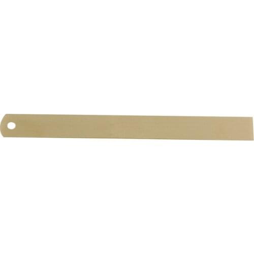 Outdoor Brass Ruler Bookmark Double Scale Cm&Inch Digital For Traveler Notebook P82A