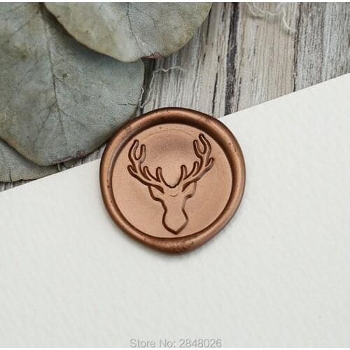 Deer Seal Stamp, Christmas wax seal stamp,Wax Seal Stamp Kit, Wedding invitation seals,Party seal