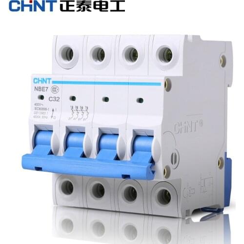 4P 16A 230/440V~ DZ47-60 C16 air switch household lighting plastic Circuit breaker isolate DIN rail intelligent high quality