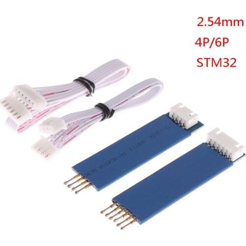 2.54mm 4P/6P STM32 Programming Probe Module Programming STM8 Pogo Pin