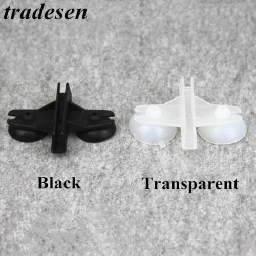 1pcs Aquarium Fish Tank Divider Suction Cup Divider Black Transparent Plastic Sheet Holder Set Fish Product New