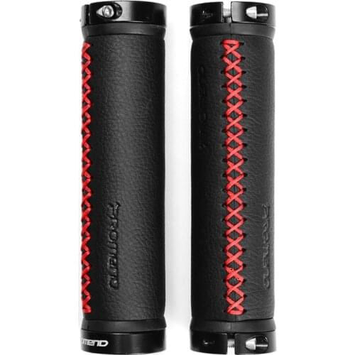 G36 Promend Bicycle Grips Anti-Skid Comfortable Fiber leather Bike Handlebars Grips Lock-on Mountain Bike Handle Bar Grips