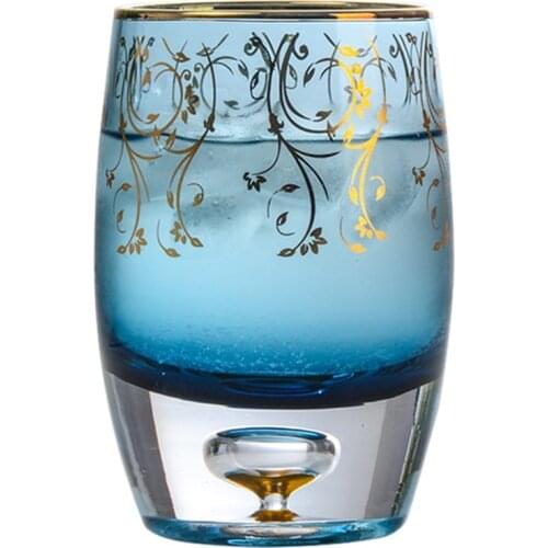 Juice Cup Glass Vintage Decorative Creative Coffee Mug Latte Mug Milk Cup Transparent Glass Coffee Milk Beer Whiskey Bar Cup