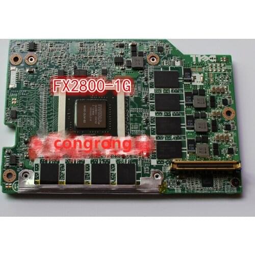 FX 2800M N10E-GLM-B2 Graphics Video Card DDR3 1GB MXM 3.0 258MT for Dell Precision M6400 M6500 Laptop