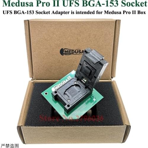 2020 Edition Medusa Pro II Box UFS BGA-153 Socket for huawei OPPO R17 ,vivo UFS unlock
