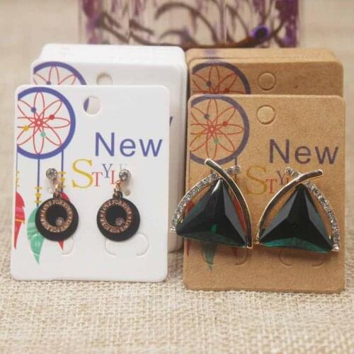 5*4cm Dreamcatcher earring display tag card multi full color print/heart design earring package tag Thank you tag card 50pcs/lot