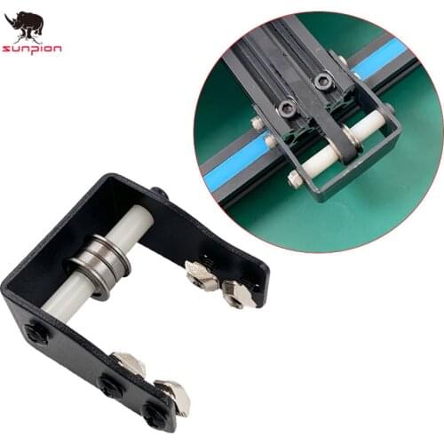 3D Printer Accessories Y-Axis Profile U-Shaped Timing Belt Flanged Bearing Fixing Plate for CR-10 10S S4 S5