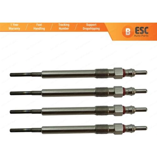 ESC EGP20-1 4 Pcs Heater Glow Plugs GX2119, 1826357, GE112, 100266031 for Opel
