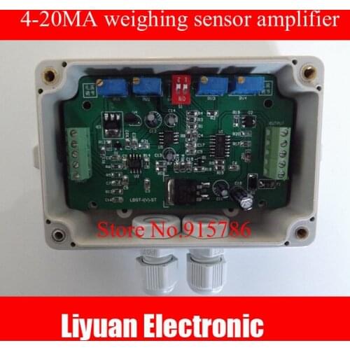 Weighing transmitter / 4-20MA weighing sensor amplifier / load cell voltage-current converter 0-5V0-10V