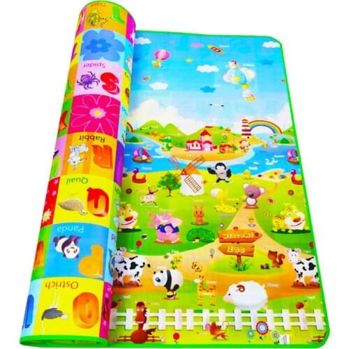 Baby Play Mat Rubber Eva Foam Play Puzzles Foam Carpets Kids Developing Mat Children Colorful Cartoon Pattern Carpet