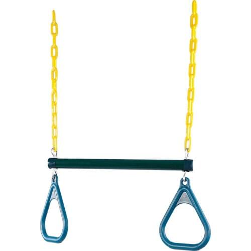 Adults Children Rings Swing Playground Flying Gym Rings Swing Flying Pull Up Ring Sports Outdoor Indoor Gym Swing