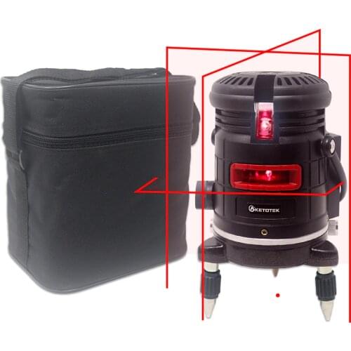 Laser Level 5 Lines 6 Points Self-leveling 360 Horizontal Vertical Line With Tilt&Outdoor Function Construction Measuring Tool