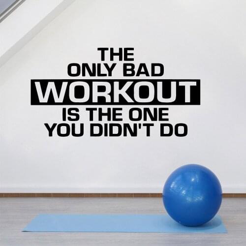 Cartoon GYM Wall Sticker Home Decoration Accessories For Kids Room Living Room Home Decor Wall Art MURAL Drop Shipping