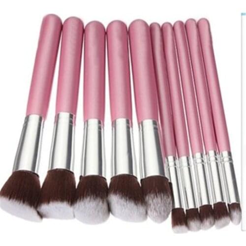 10pcs/set Professional Makeup Brushes Set,Kit De Pinceis Make Up Brush Maleta De Maquiagen For Women Girl Lady
