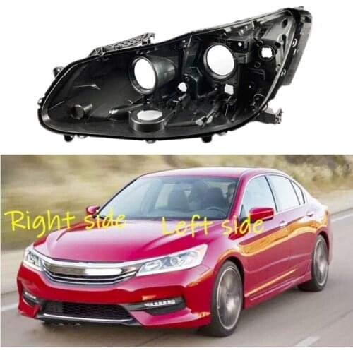 Headlight Base for Accord 9.5 Generation 2016 2017 Headlamp House Car Rear Base Front Auto Headlight Back House