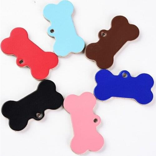 Wholesale Dog Id Tag 10pcs/lots Customized Listing Name Card Cat Brand Laser Lettering Engrave Puppy Accessories for Pets